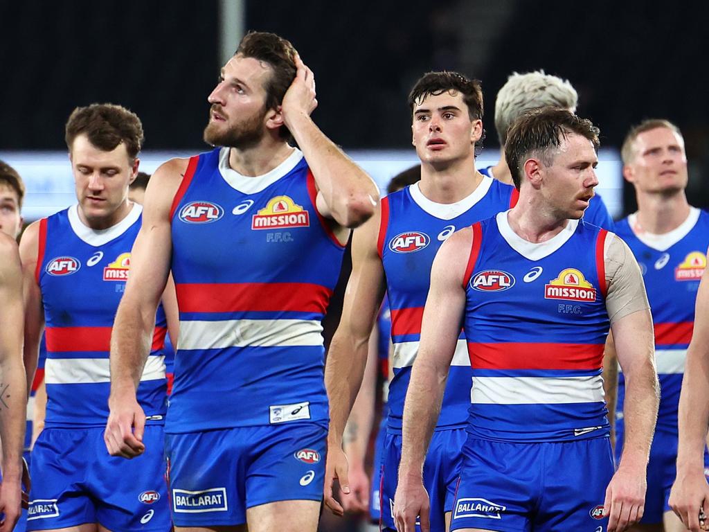 The Dogs were blown off the park. (Photo by Quinn Rooney/Getty Images)