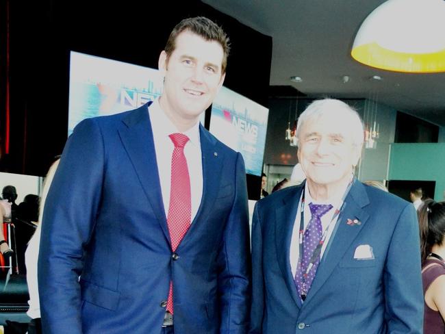 Ben Roberts-Smith and Kerry Stokes