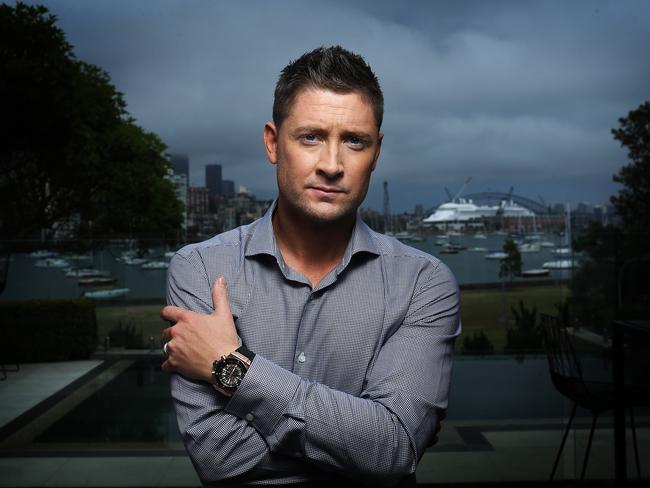 Michael Clarke is a new ambassador for Hublot watchmakers. Picture: Phil Hillyard.