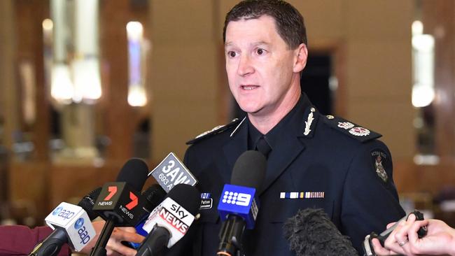 Deputy Commissioner Shane Patton says new laws will stop criminals from carrying weapons.