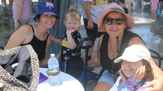 Australia Day celebrations at the Nicholas Precinct, Ipswich. January 26, 2023. Picture: Nicola McNamara