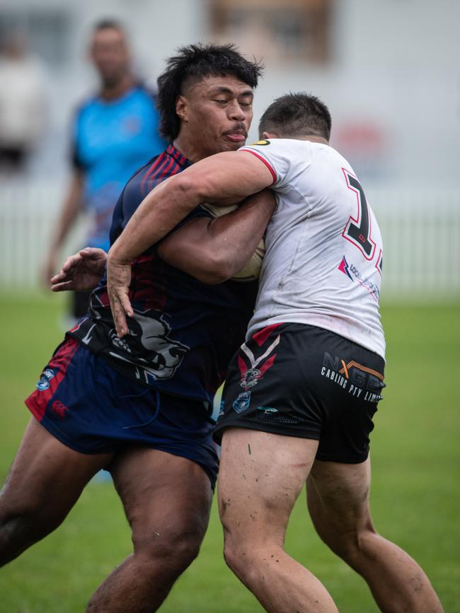 Filia Utoikamanu playing for Campbelltown Collegians. Picture: Julian Andrews