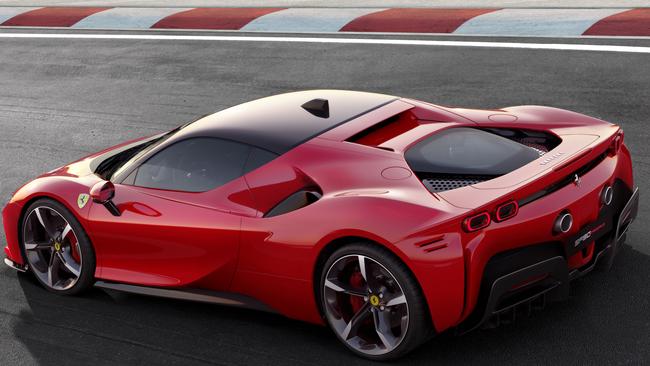 Ferrari’s SF90 Stradale will set you back a million dollars. Picture: Supplied.