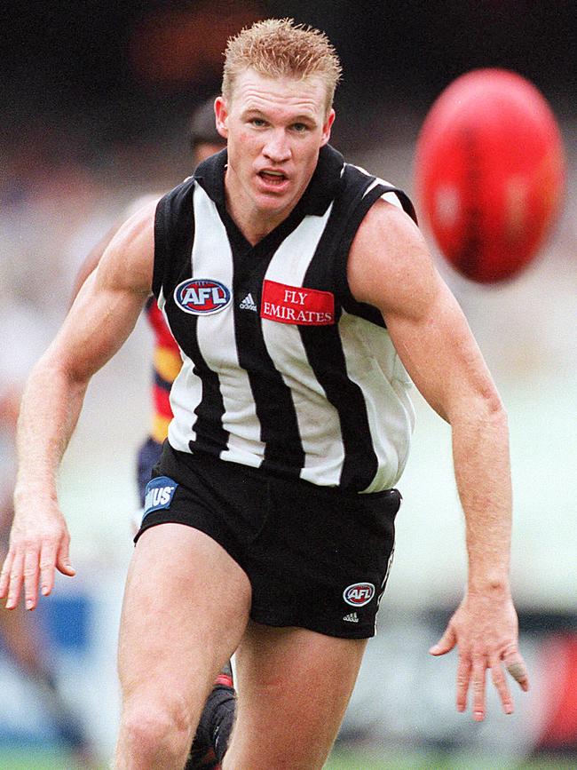 Lynch wore Nathan Buckley’s No.5 on his back as a youngster growing up.