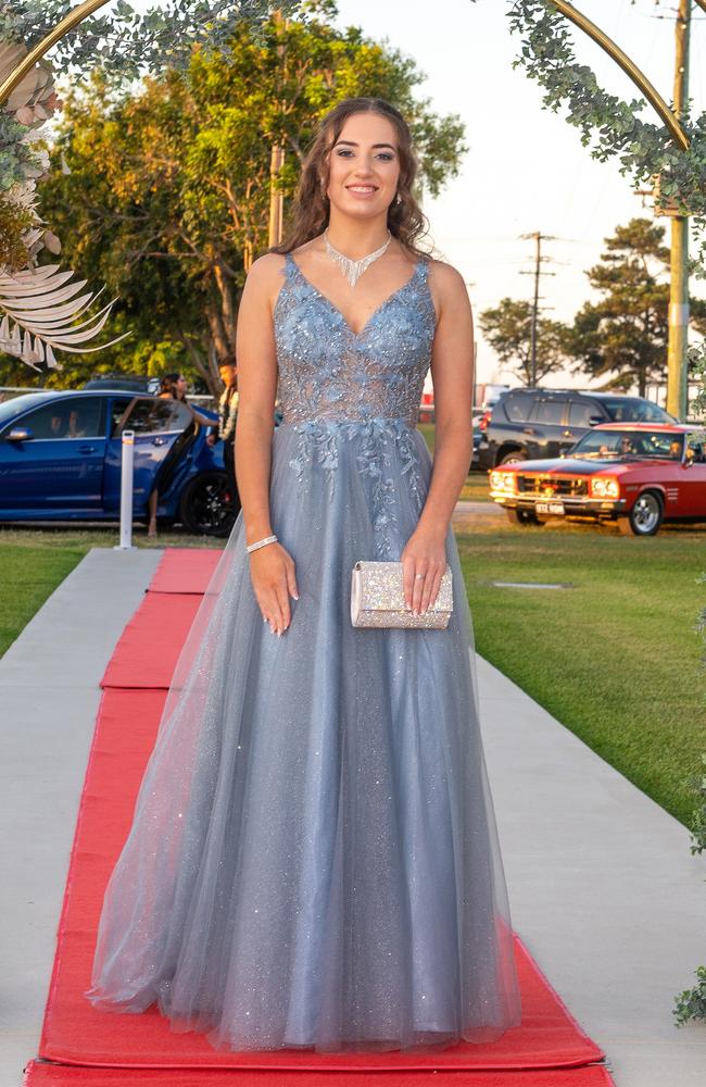 Jacaranda Rowe-Bailey at Mackay State High School, Mackay Turf Club Saturday 14 October 2023 Picture: Michaela Harlow