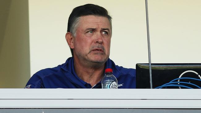 Dean Pay looks on during his side’s win over Wests Tigers. Picture: Getty Images