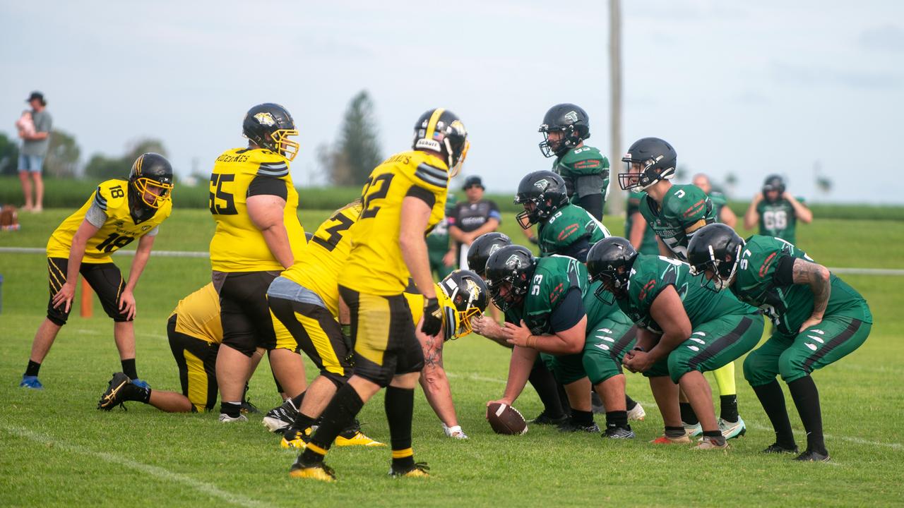 Rockhampton Wolverines vs Cairns Falcons at West Tiger Park Walkerston. Saturday 20 January 2024 Picture: Michaela Harlow