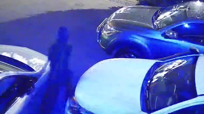 CCTV footage of a man who may be able to assist in car dealership fire