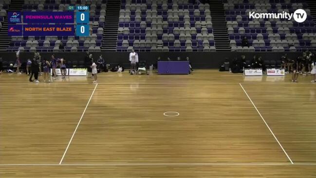 Replay: Victorian Netball League - Peninsula Waves vs North East Blaze (Div 1)