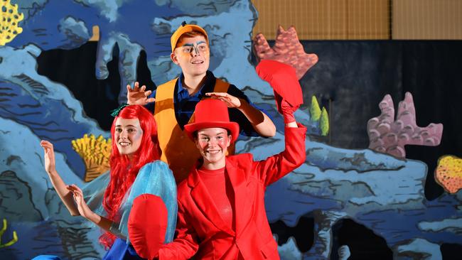 Tatachilla Lutheran College students performed <i>The Little Mermaid</i> at the Hopgood Theatre in May. Picture: AAP/Keryn Stevens