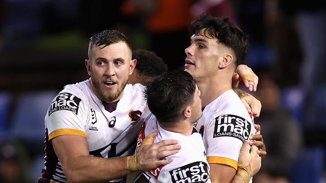 Not going anywhere: Herbie Farnworth has knocked back the Dolphins to stay at the Broncos. Picture: Getty