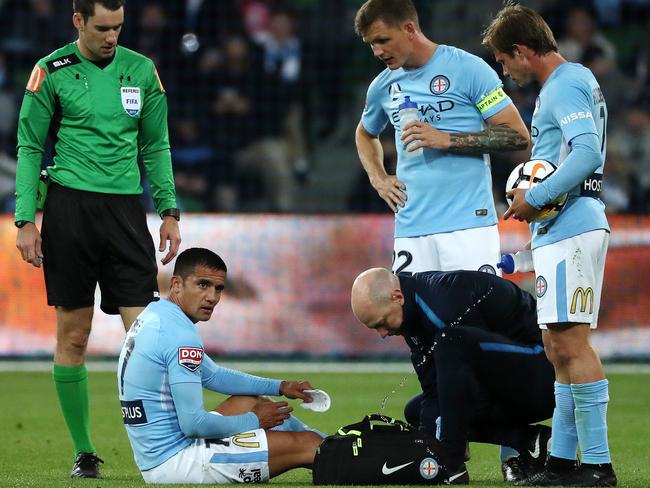 Things didn’t look so good for Tim Cahill initially.