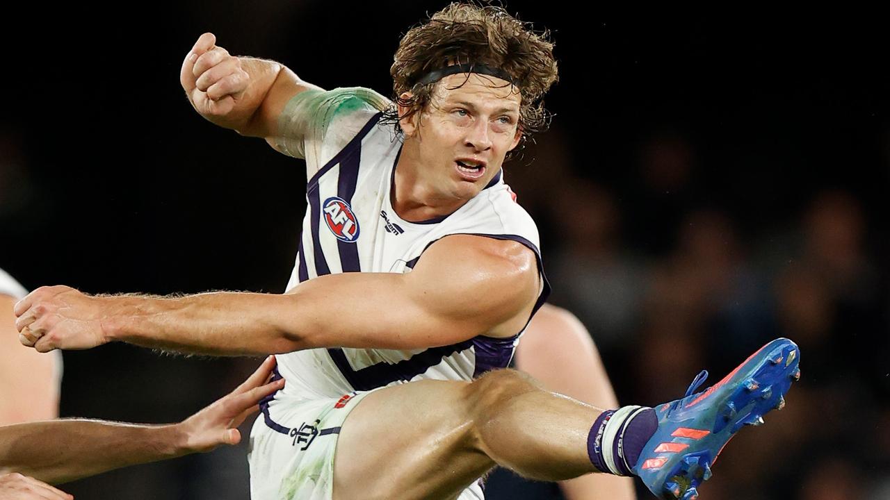 Underdone Nat Fyfe put in one of his worst performances in a decade. Picture: AFL Photos/Getty Images