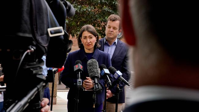 Premier Gladys Berejiklian said the decision was consistent with other sporting events. Picture: Ben Rushton