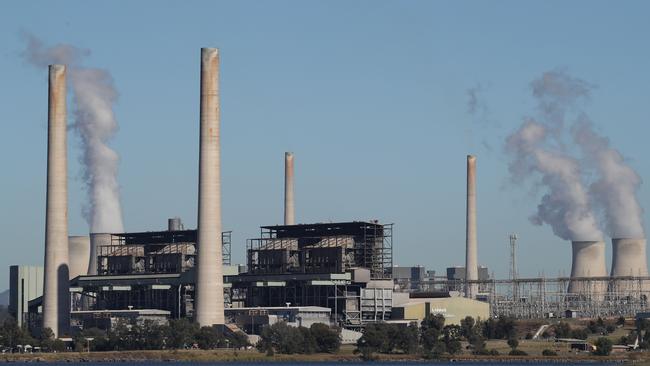 A major hydrogen hub could be built at the site of AGL Energy’s Hunter Valley coal plants in NSW. Picture: David Swift