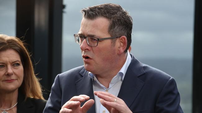 Then premier Daniel Andrews said that the decision was made to avoid paying billions for the event. Picture: NCA NewsWire / David Crosling