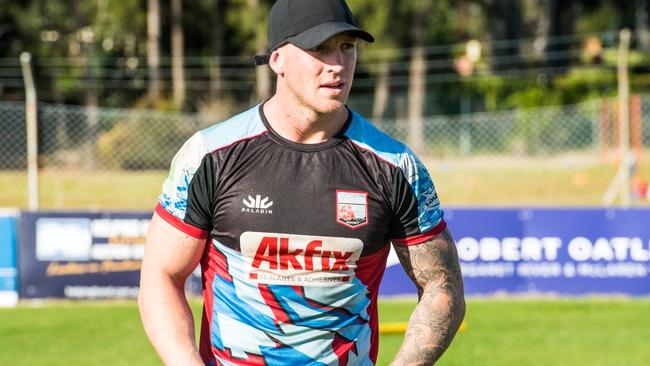 Southern Districts player Harry McLennan ahead of the Shute Shield season. Pic: Jessica Reading.