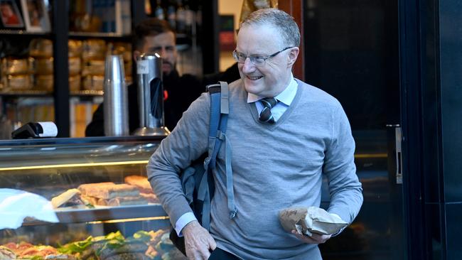 Reserve Bank governor Philip Lowe will take centre stage on Tuesday with the RBA’s latest decision on interest rates. Picture: NCA NewsWire / Jeremy Piper