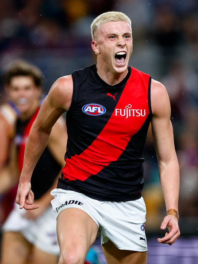 Nate Caddy had a big impact for the Bombers.