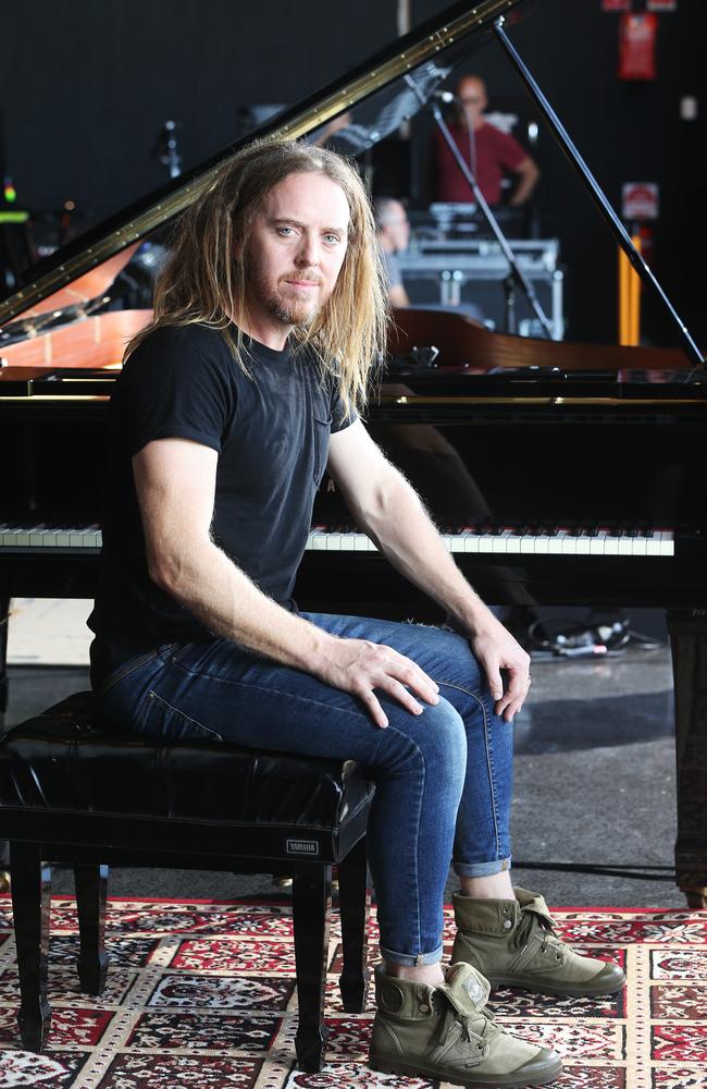 Tim Minchin will become the first artist to play the new outdoor stage at the Home of the Arts. Picture: Glenn Hampson