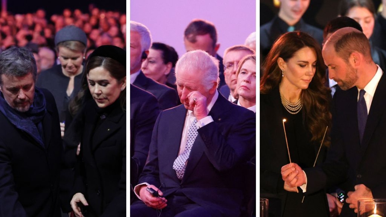 Charles in tears as royals mark emotional Auschwitz anniversary