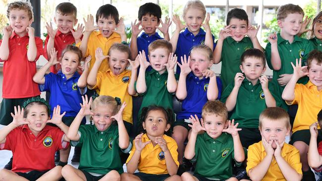 My First Year: Star of the Sea Catholic Primary School Prep Green. Picture: Patrick Woods.