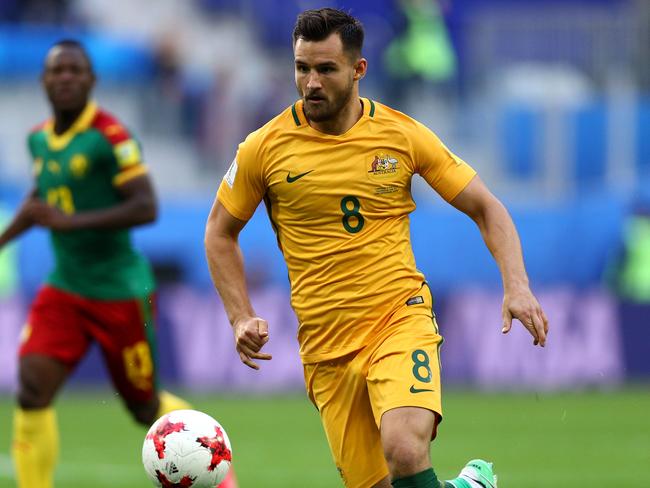 Socceroos defender Bailey Wright.