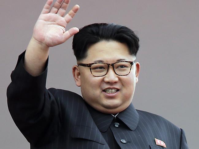 FILE - In this May 10, 2016, file photo, North Korean leader Kim Jong Un waves at parade participants at the Kim Il Sung Square in Pyongyang, North Korea. Chinese websites are censoring 