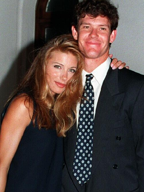 Old flames James Packer and Jennifer Flavin together.