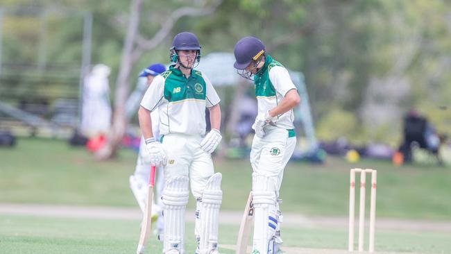 St Patrick’s College Batting V St Edmunds College Saturday March 1 2025. Photos by Stephen Archer