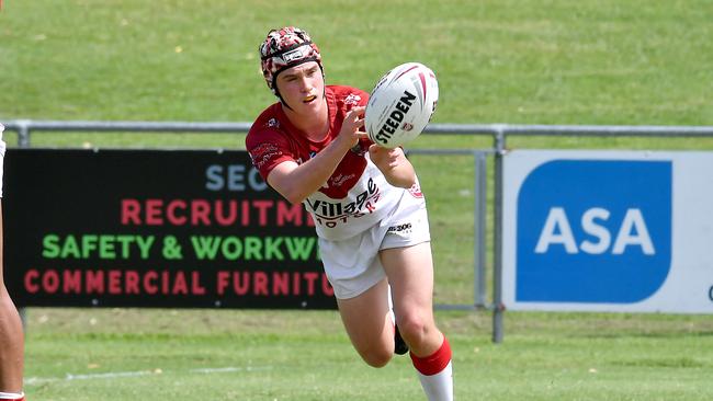 Redcliffe Dolphins player Hayden Potts Norths Devils v Redcliffe Dolphins in Connell Challenge Sunday March 27, 2022. Picture, John Gass