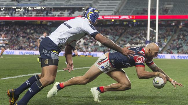 Blake Ferguson continued his strong run of form. (AAP Image/Craig Golding)