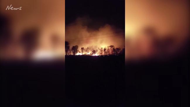 NT fire set alight by crackers | news.com.au — Australia’s leading news ...