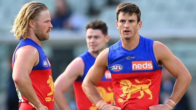 The Lions backed up an offseason of promise with a limp effort against the Hawks. Picture: Getty Images