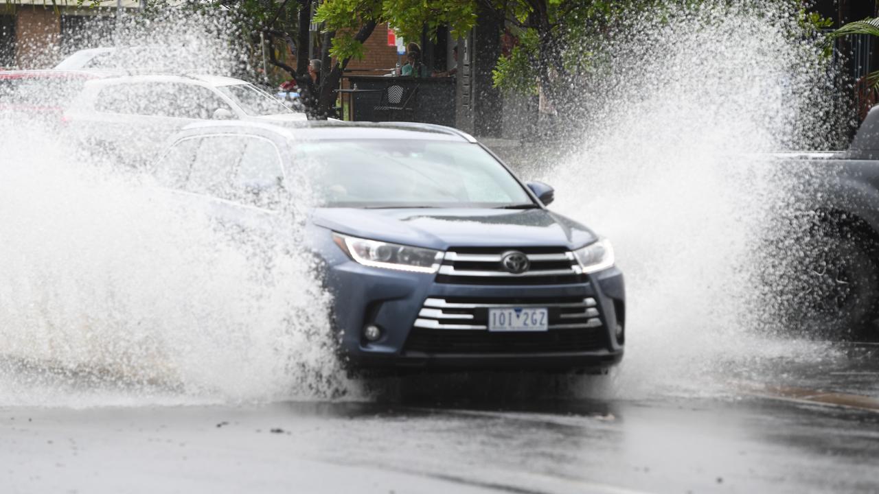 Authorities have pleaded with people not to drive through flooded roads.