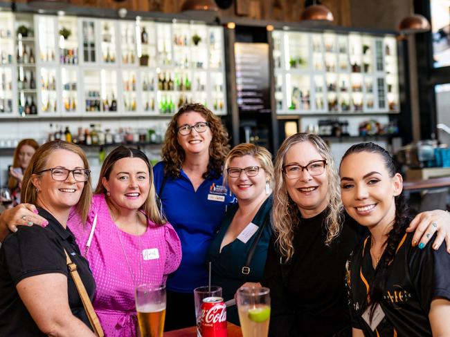 Angela Hill, Amanda Sadler, Alana Hopkins, Kaitlin Brown, Pam Massengale and Madison Craig.