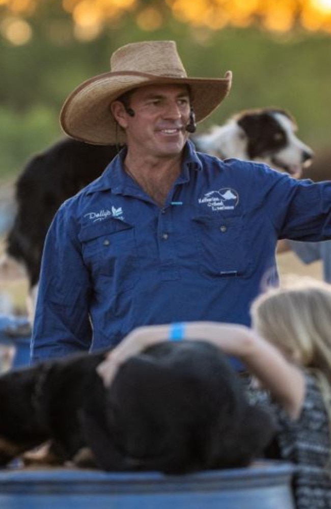 Tom Curtain at the helm of the Katherine Outback Experience. Picture: Supplied