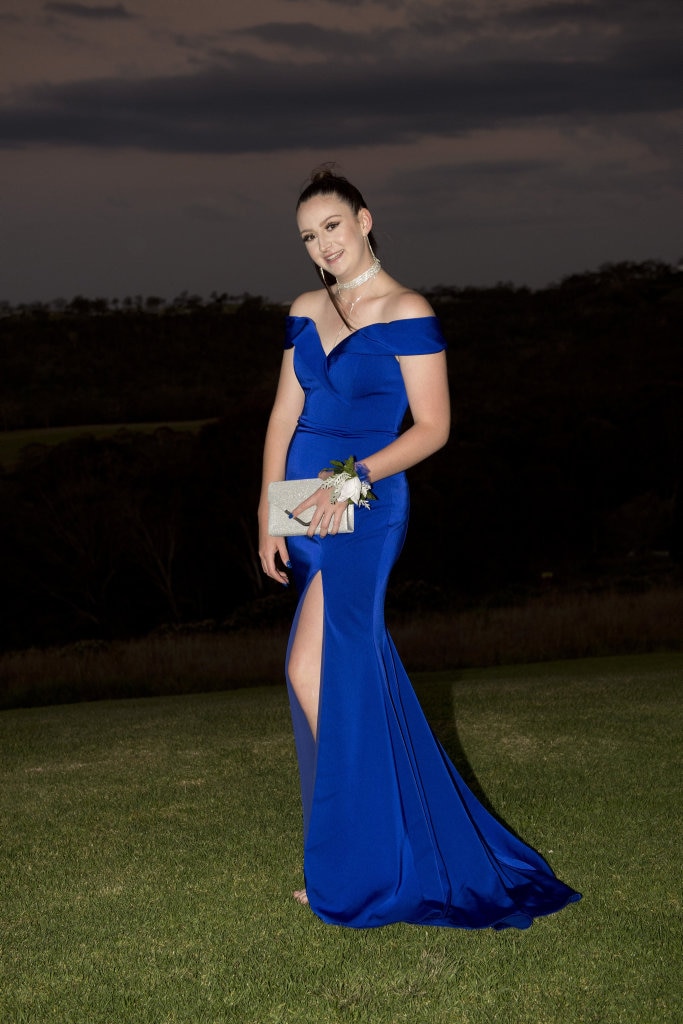 Erika Miorandi. The first group of Year 12 students to graduate from TACAP's held their formal at Preston Peak Winery. November 2018. Picture: Bev Lacey