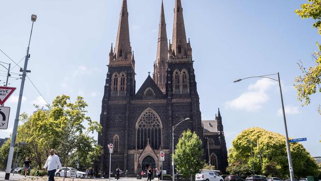 St. Patrick’s Cathedral, Melbourne. Picture: Jake Nowakowski