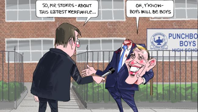 Bill Leak’s last editorial cartoon, published overnight.