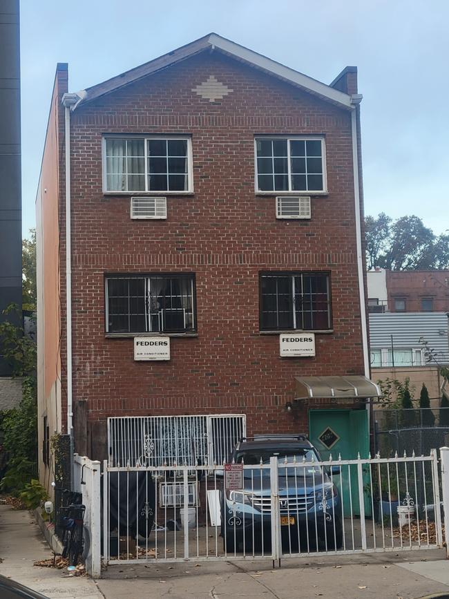 The Brooklyn apartment where the man linked to the anonymous Labor Party ‘dirt sheet’ that destroyed Mr Khan's political career lived.