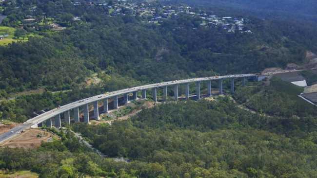 Photos of the TSRC progress. Viaduct at November 2018. Picture: Above Photography PTY LTD