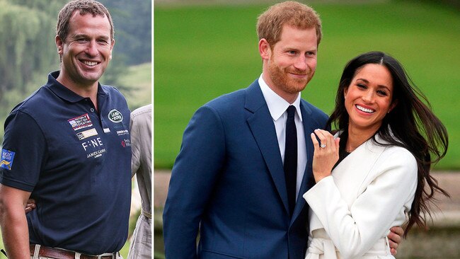 Peter Phillips is an example that Harry and Meghan could follow. Picture: Hollie Adams/AFP