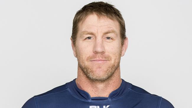 Brad Thorn poses for a photo during a NRC headshots session at Ballymore Stadium.