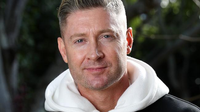 UNDER EMBARGO - NWK - MONDAY PAPERS -  Pictured at home in Vaucluse today is Michael Clarke, who has been appointed an Officer of the Order of Australia in the Queen's Birthday honours for distinguished service to cricket. Picture: Tim Hunter.