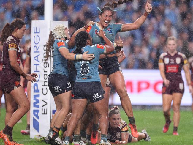 Olivia Kernick was the player of the match for the Blues. Picture: Cameron Spencer/Getty Images