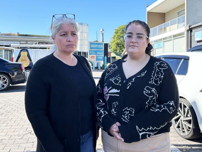 Overnight fire at Ishtar Middle Eastern Food on Prospect Rd, Prospect. Nour Restaurant owners Alakkad and Iman Kedda. Picture: Natalie Vikhrov