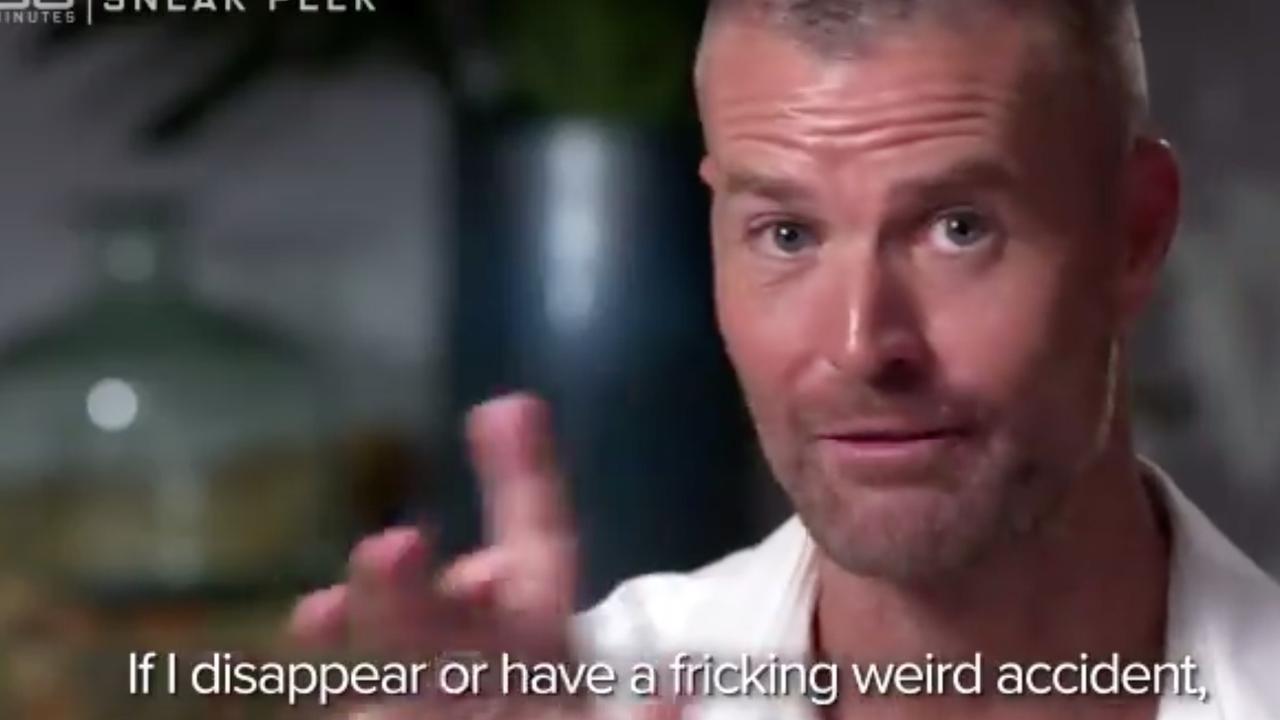 Pete Evans’ 60 Minutes appearance.