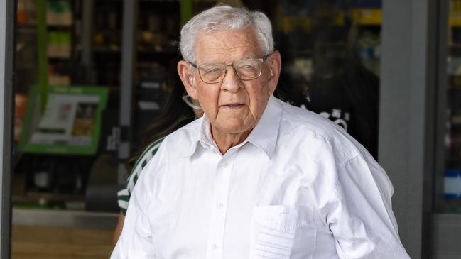 Neville Creen on bail after leaving Richlands Magistrates Court Watchhouse, Saturday, August 26, 2023 - Picture: Richard Walker