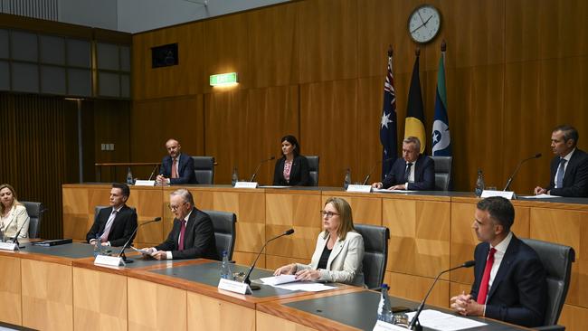 In December, the Albanese government agreed to extend the “now worse off” guarantee through to the end of the 2029-30 financial year. Picture: NCA NewsWire / Martin Ollman